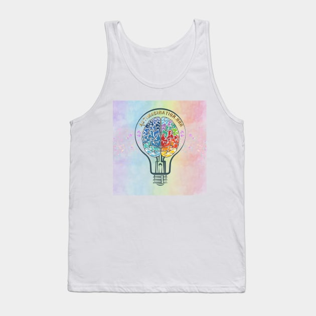 Official Autimagination Shirt Tank Top by Autimagination Media